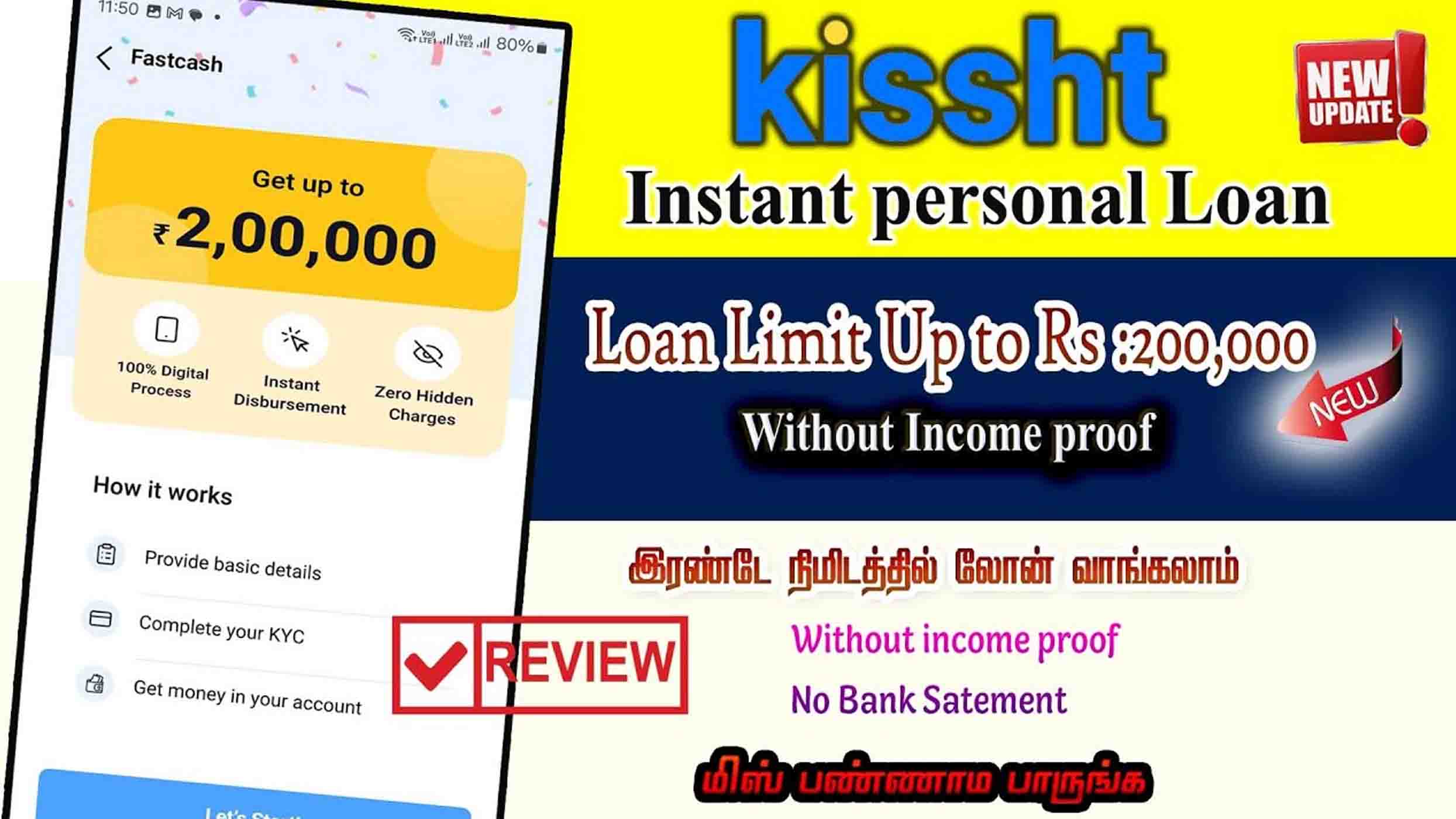 Kissht Loan App Details